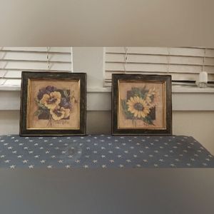 Set of 2 wall decor